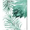 Teal Fern and Leaf by Elizabeth Medley 12" x 15" Canvas Wall Art (Set of 2)